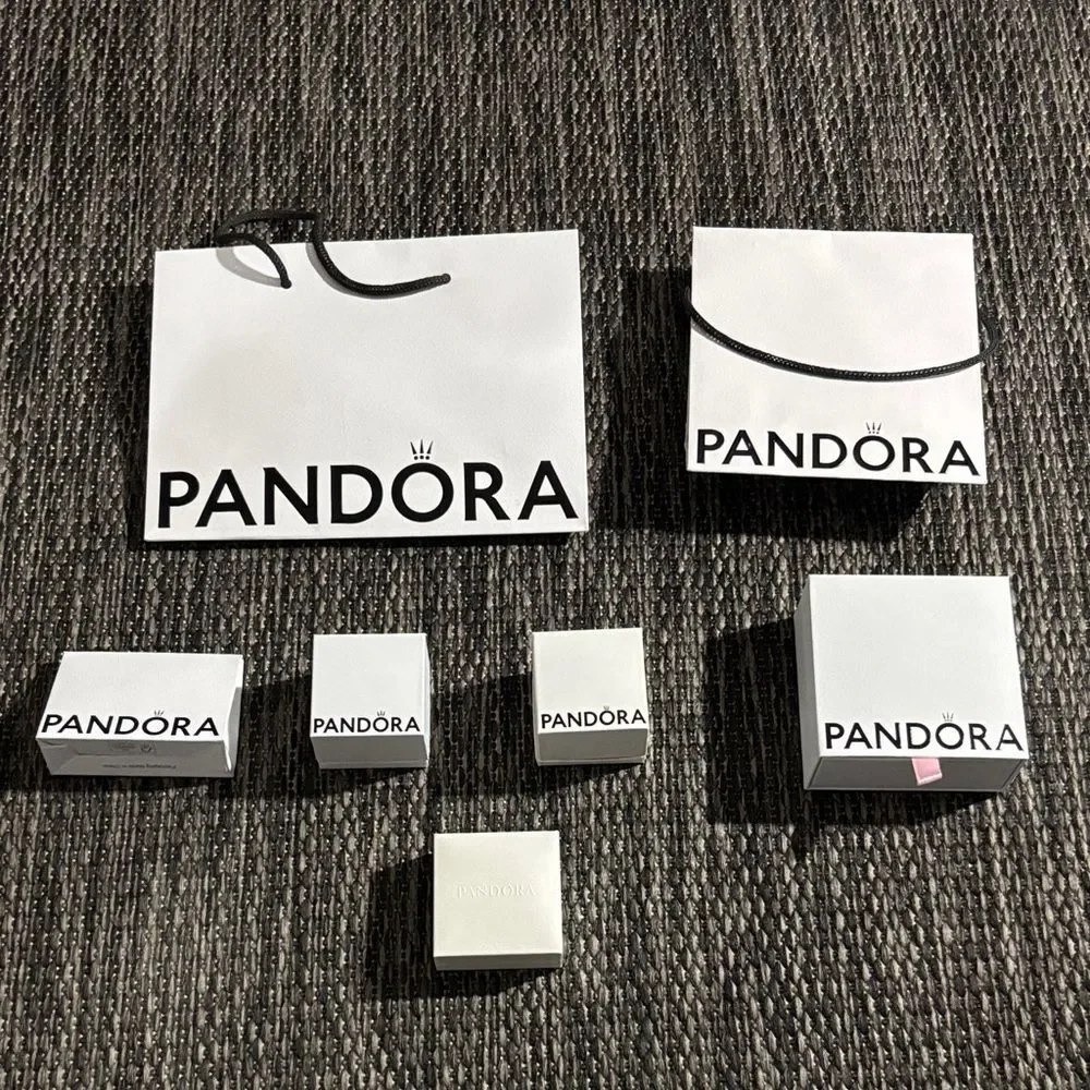 Pandora packaging gift bags and boxes